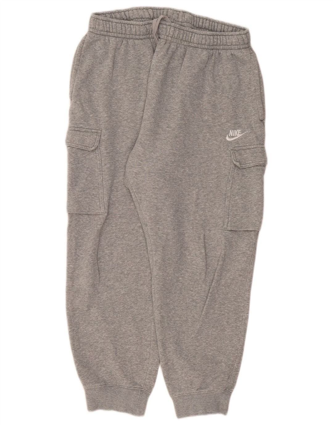 Nike Pantalon de survêtement cargo pour homme en coton gris Taille L