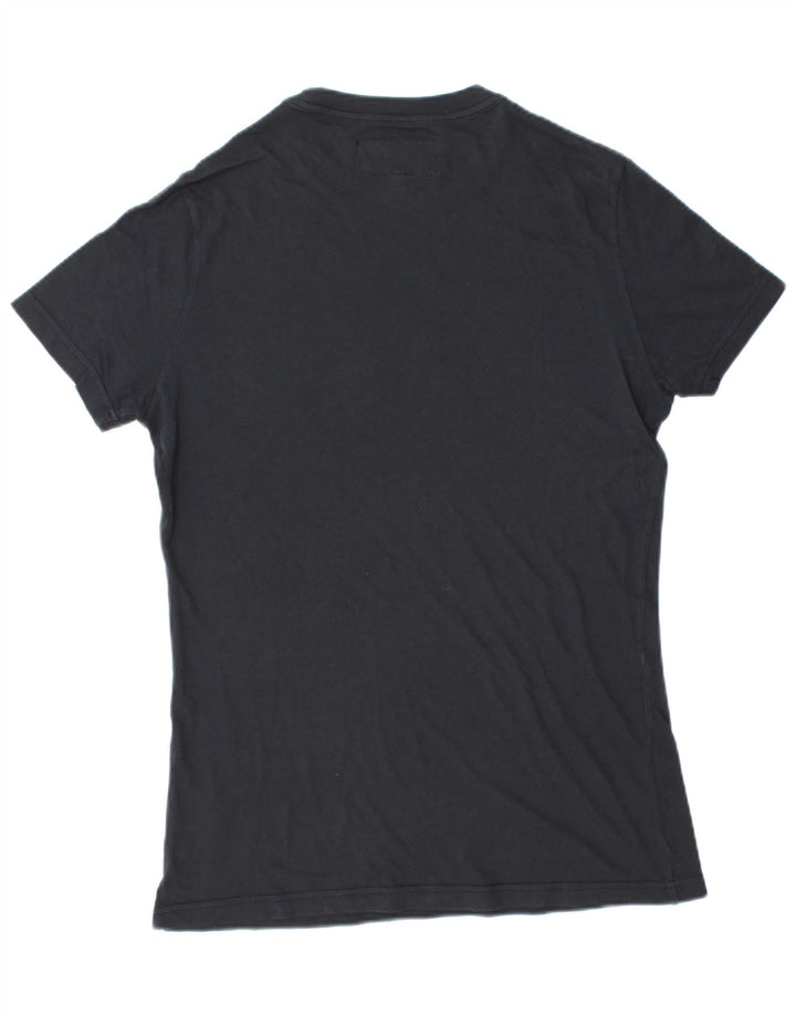 ARMANI JEANS T-Shirt Graphique Homme Grand Noir Coton