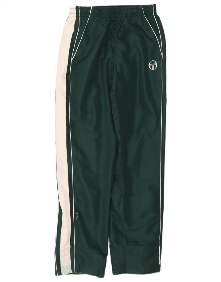 Sergio Tacchini Pantalon De Survêtement Homme Petit Vert Colorblock Polyester