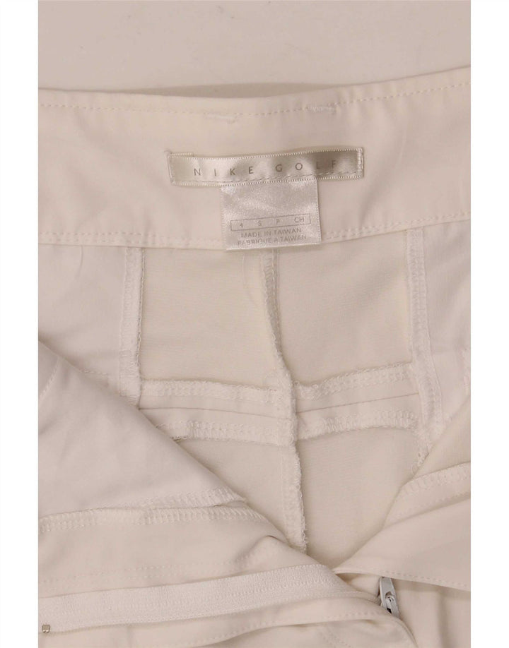 Nike Short chino de golf graphique pour femme Petit W28 Blanc Floral Polyester