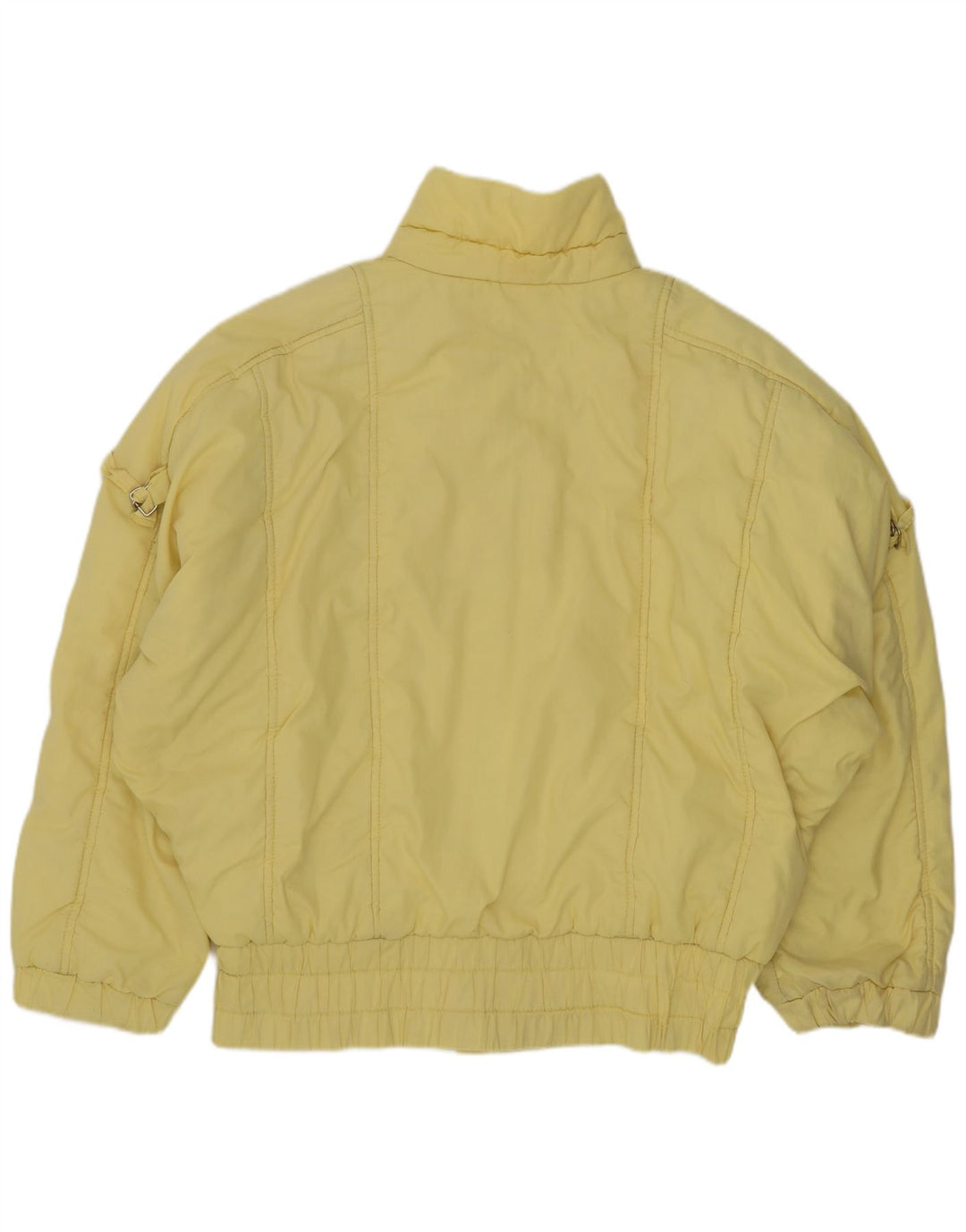 veste de ski femme vintage UK 18 XL Jaune