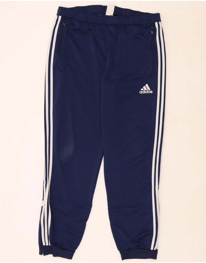 ADIDAS Pantalon de survêtement pour homme Joggers XL Bleu marine Polyester