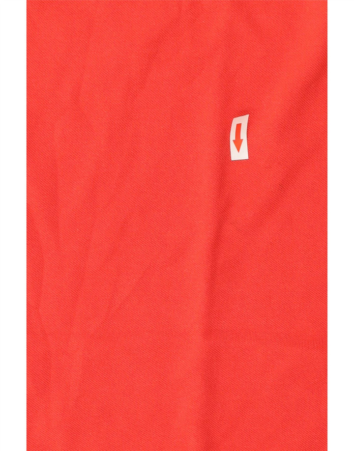 Kappa Polo Homme Large Orange Coton