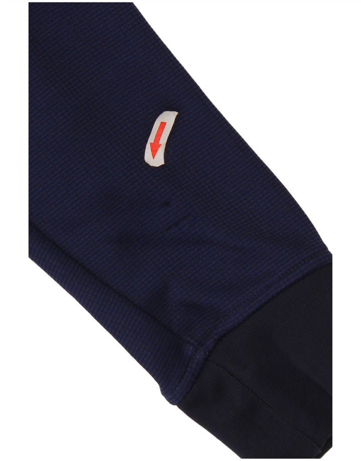 Jack & Jones Pull à capuche pour homme Bleu moyen Polyester