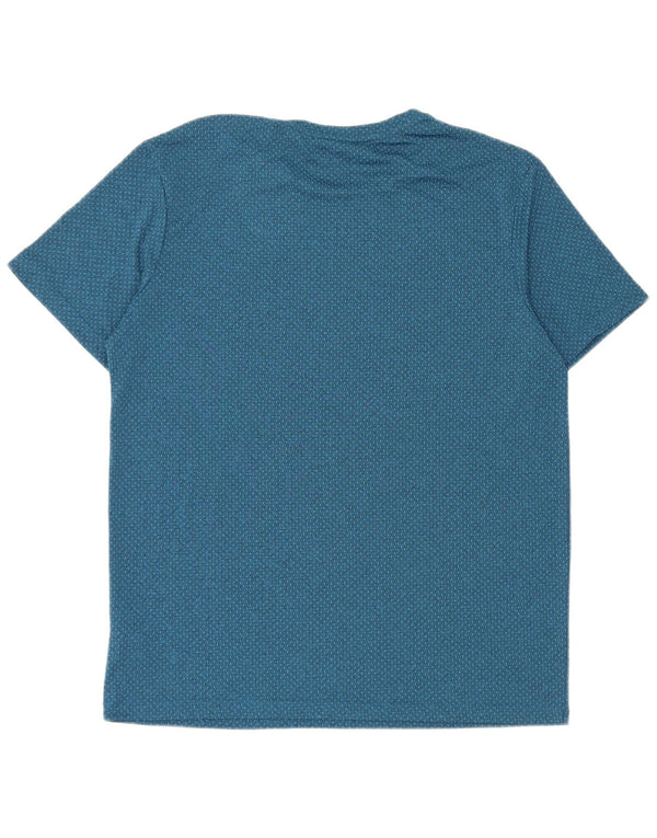 Fila T-Shirt Homme Bleu Moyen Pois Polyester