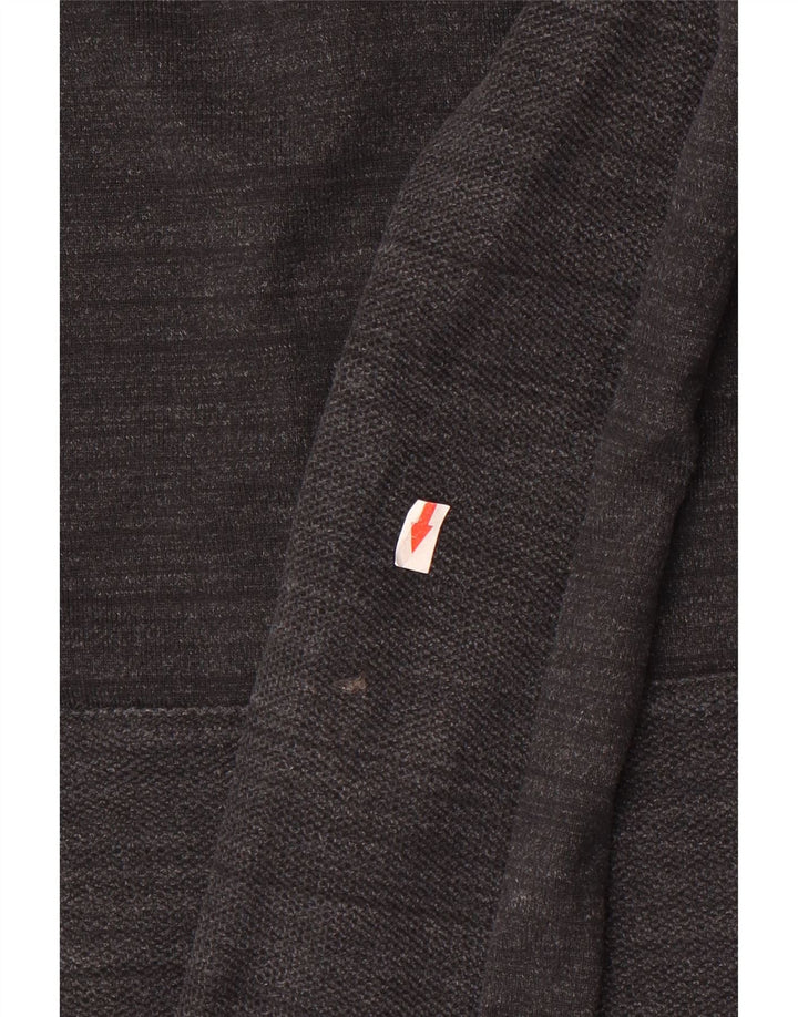 Nike Hommes Survêtement Top Veste Petit Gris Rayé Coton