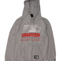 Starter Pull à Capuche Graphique Homme Gris Moyen Coton