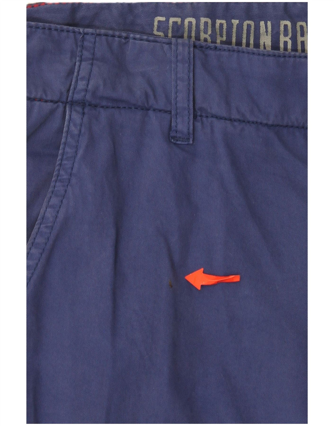 Scorpion Bay Short Cargo Homme W32 Coton Bleu Marine Moyen