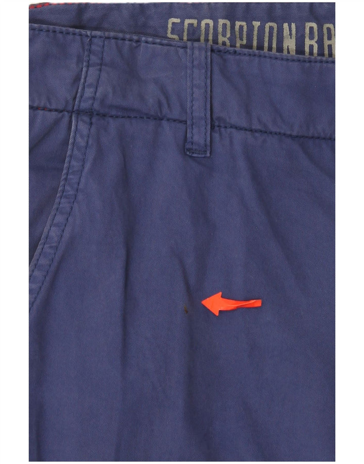 Scorpion Bay Short Cargo Homme W32 Coton Bleu Marine Moyen