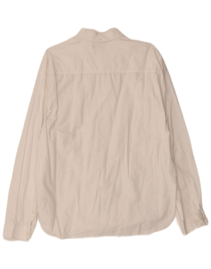 Jack Wills Chemise cintrée pour homme XL en coton blanc