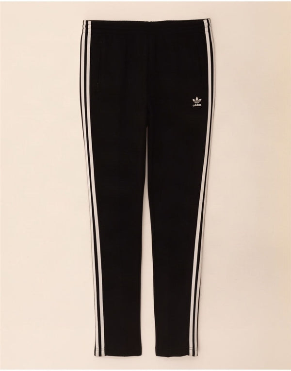 Adidas Pantalon de survêtement pour femme UK 12 Medium Noir Coton