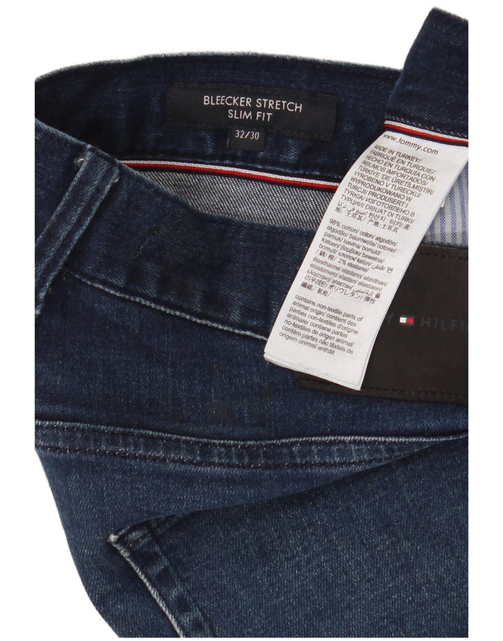 Tommy Hilfiger Jean Slim Bleecker Stretch Homme W32 L30 Bleu Coton