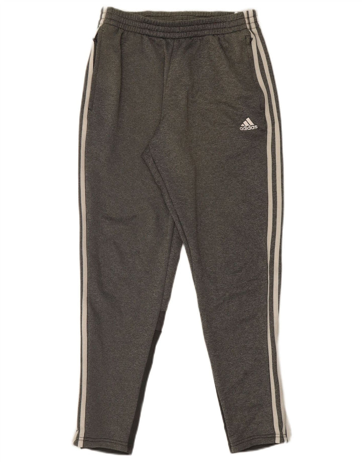 Adidas Pantalon de Survêtement Homme Gris Moyen Polyester