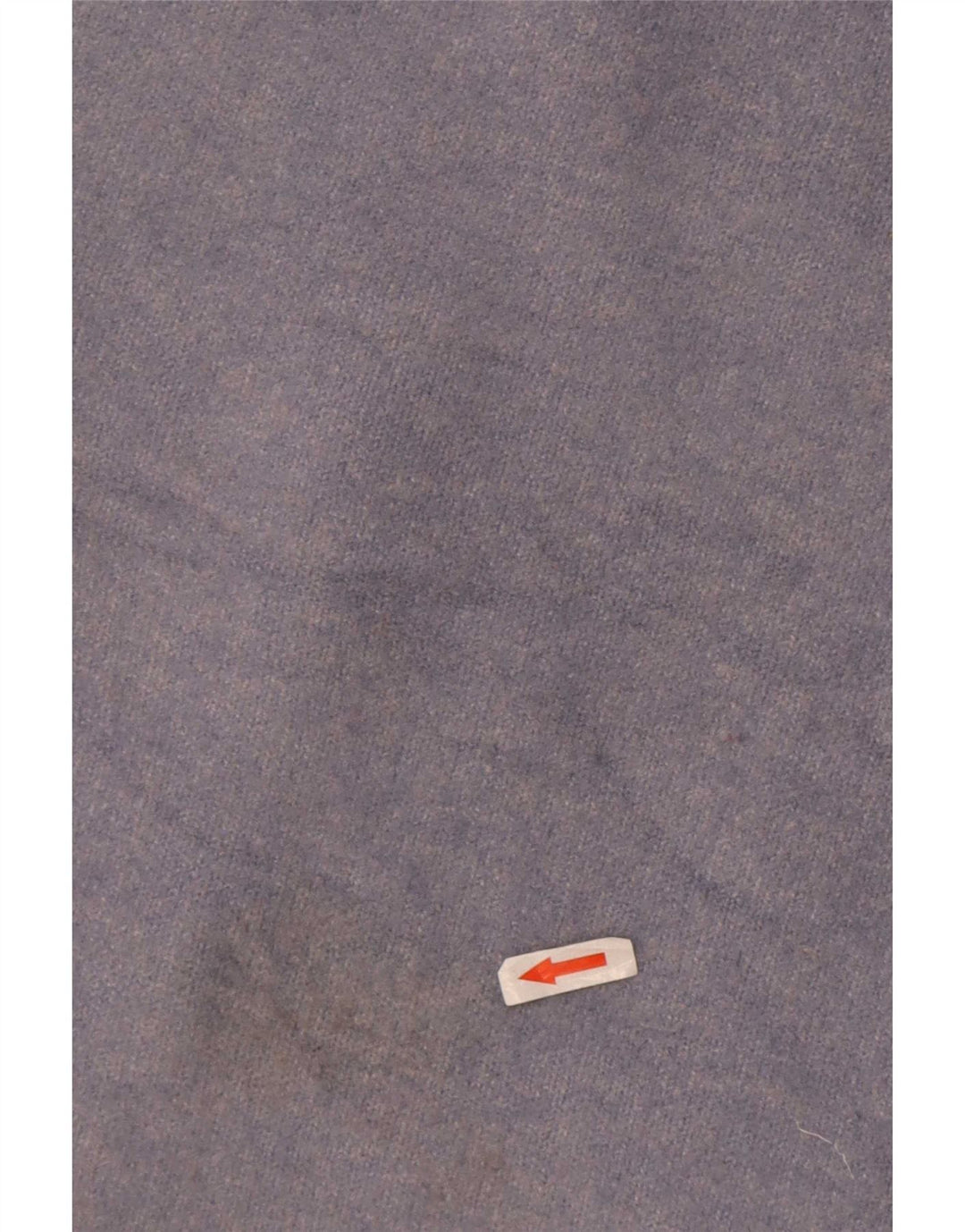 Zara Pull court surdimensionné à col roulé pour femme UK 14 Bleu moyen