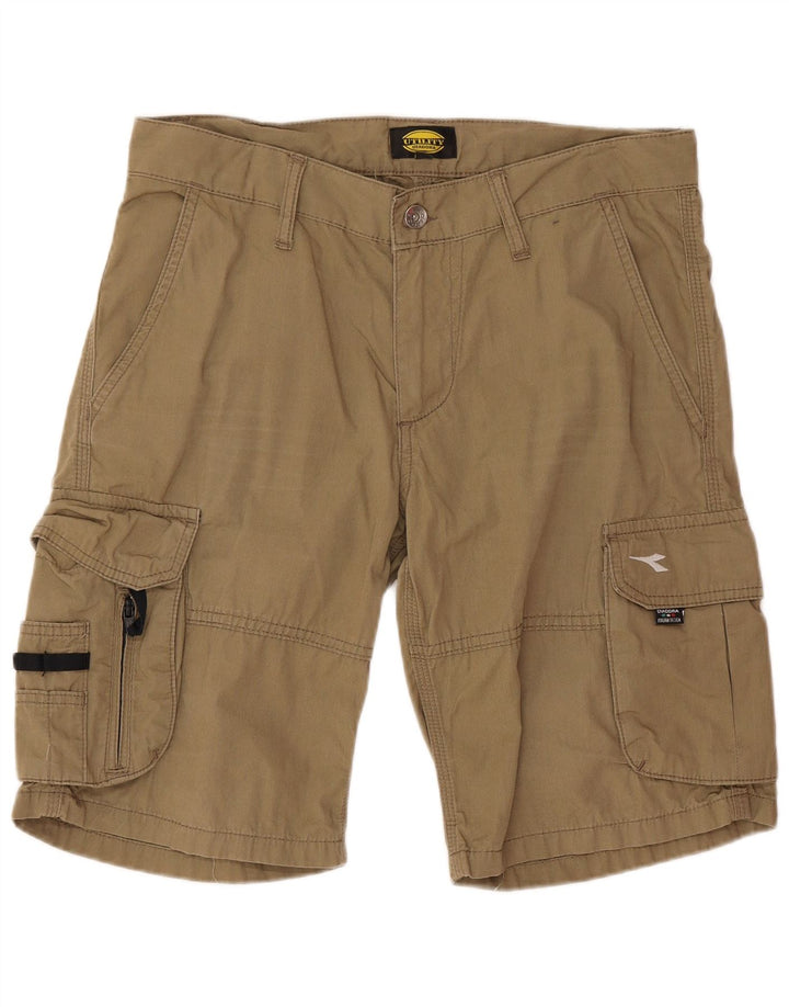 Diadora Short Cargo Medium W32 Kaki Coton Homme