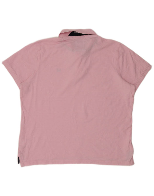 Crew Clothing Polo Homme 2XL Rose Coton