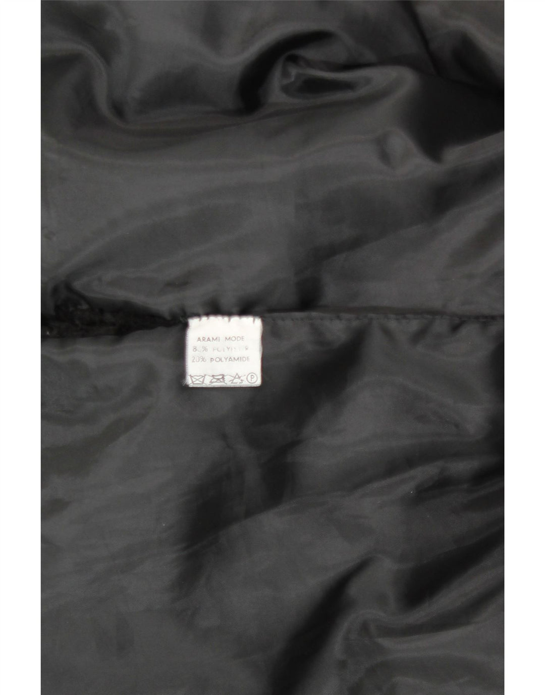 vintage Femmes Fausse Fourrure Gilet UK 22 3XL Noir Polyester