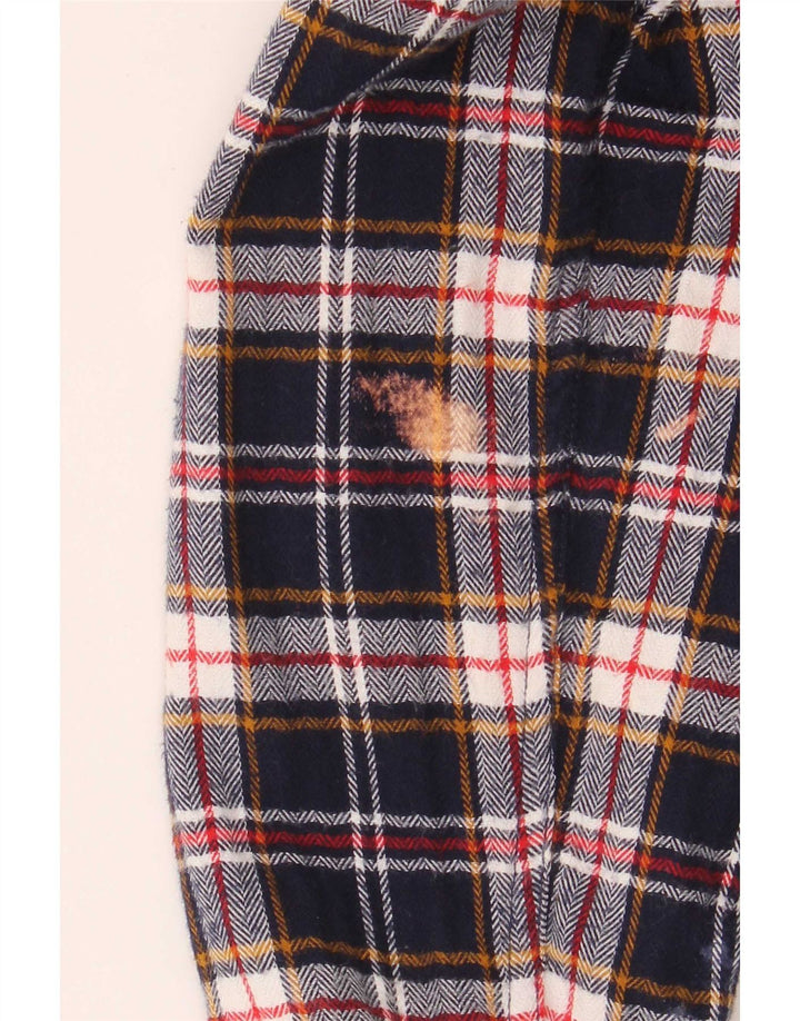 Superdry Chemise Regular Fit Flannel XL Bleu Marine à Carreaux Coton
