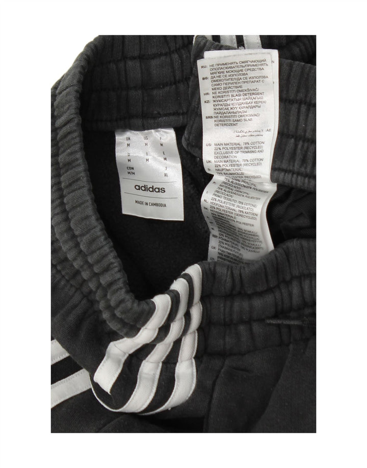 Adidas Pantalon de survêtement pour homme en coton noir moyen