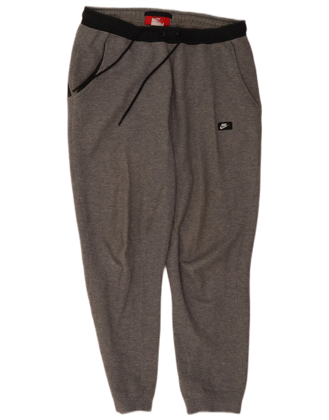 NIKE Pantalon de survêtement pour homme en coton gris moyen