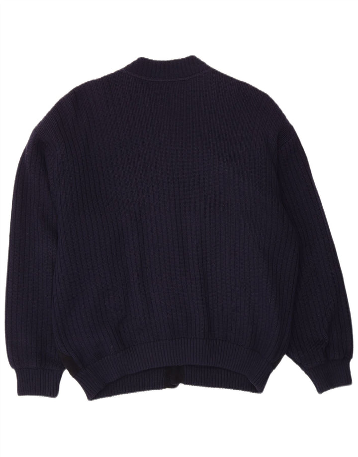 Life Line Cardigan pour homme Bleu marine Taille L