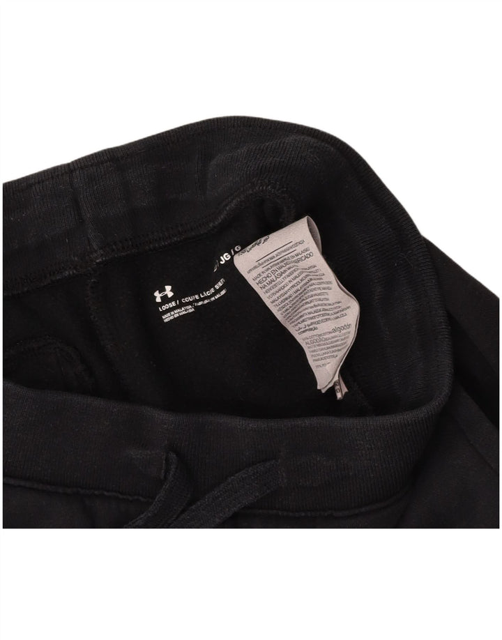 UNDER ARMOUR Short de sport garçon 11-12 ans Large Noir Coton