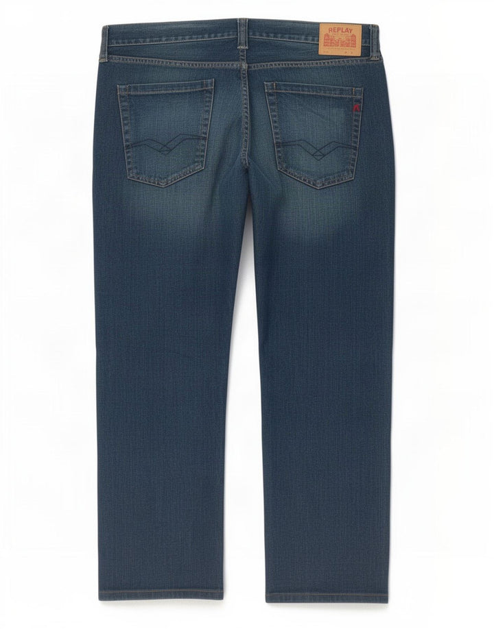 Replay Jean droit homme W38 L29 bleu