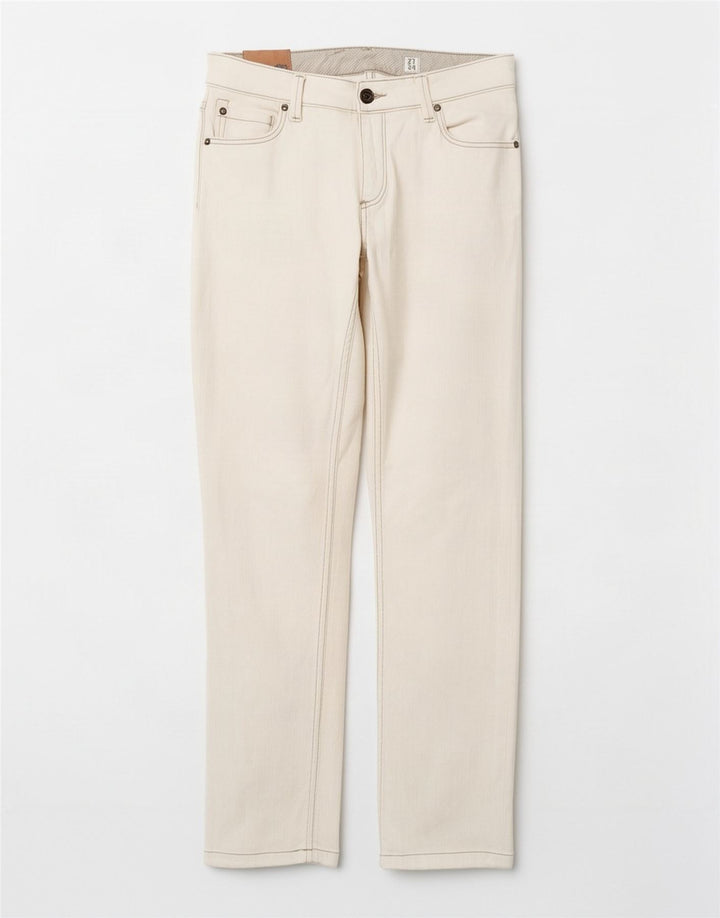 Timberland Jean Droit Femme W27 L28 Coton Blanc Cassé