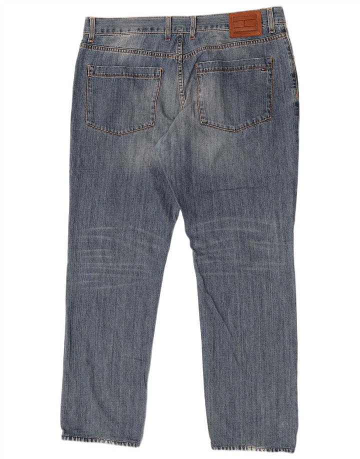 Tommy Hilfiger Jean droit homme W40 L31 bleu coton