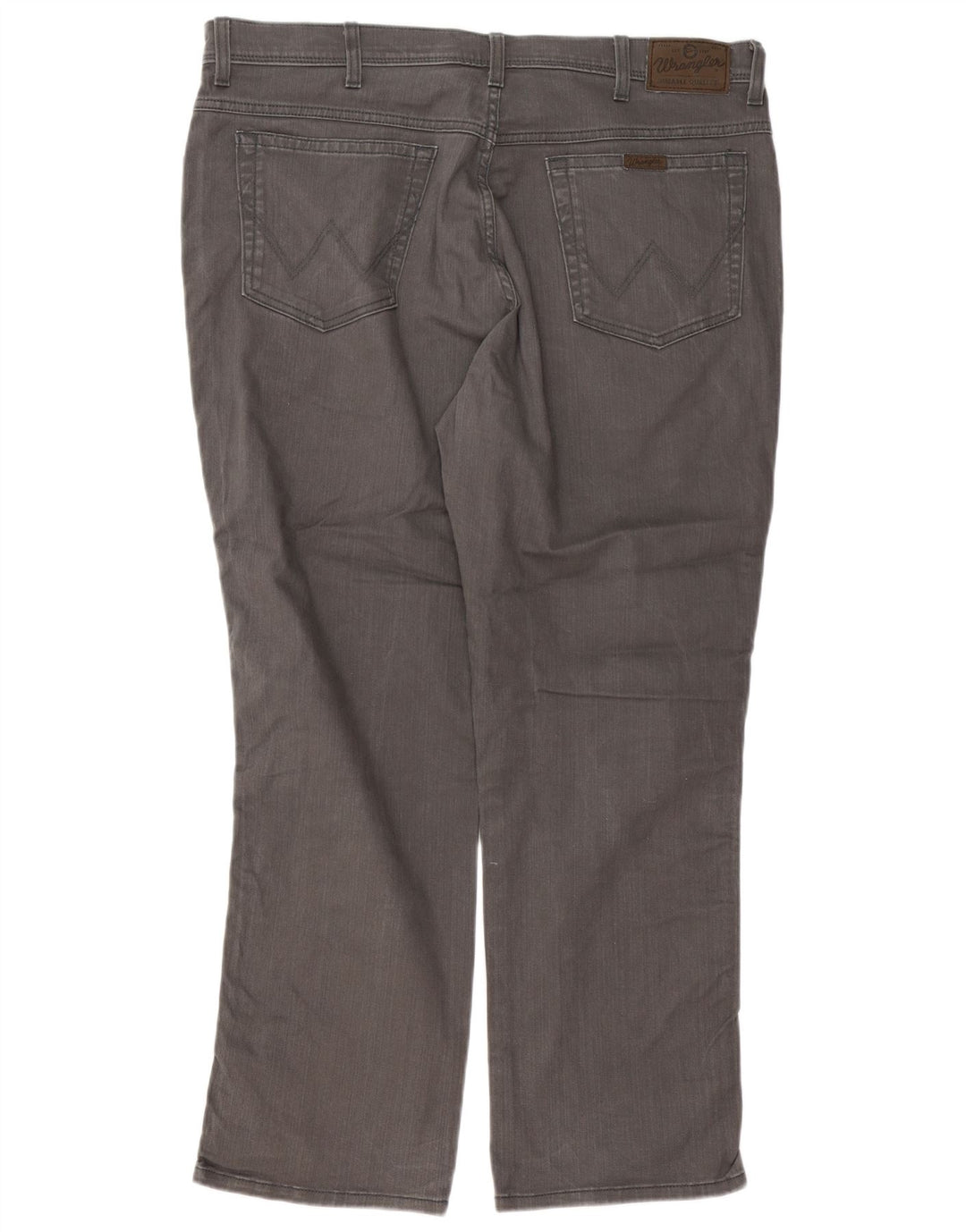 Wrangler Jean droit régulier pour homme W40 L30 gris coton