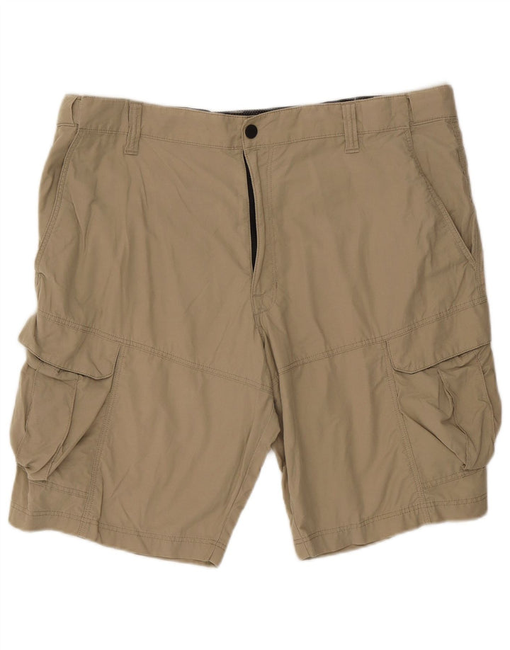 Marks & Spencer Short Cargo Homme W40 XL Coton Beige