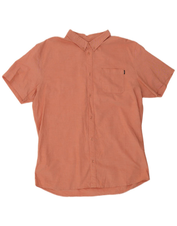 O'Neill Chemise à manches courtes pour homme Coupe moderne 2XL Orange Coton