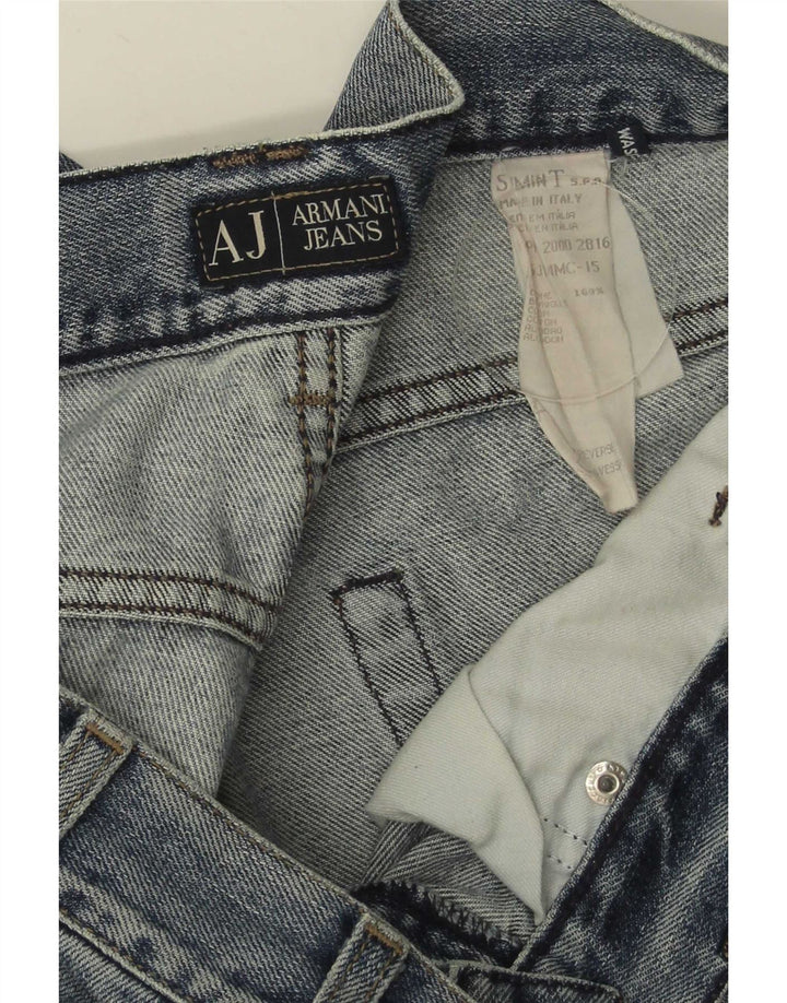 Armani Jean droit W36 L29 bleu coton homme