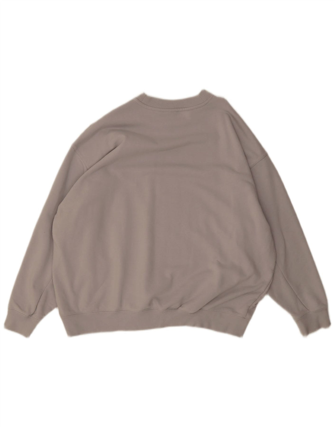 Adidas Sweat-shirt surdimensionné pour femme UK 10 Petit coton gris