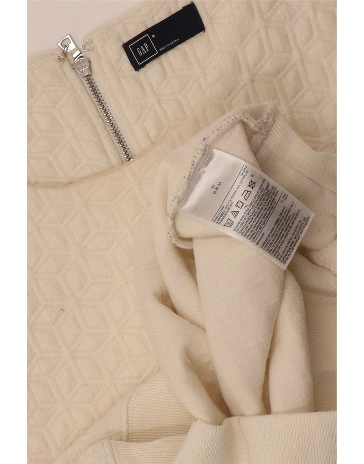 Gap Sweat-shirt pour femme UK 44 Beige moyen Polyester