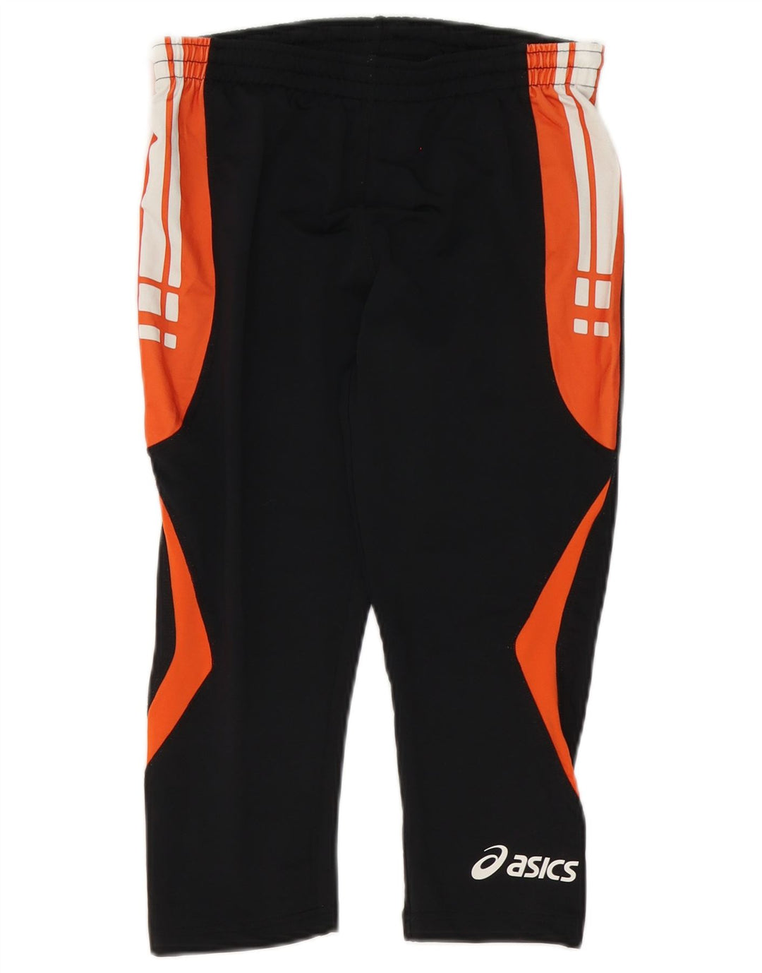 Asics Bermuda Sport Short UK 14 Grand Noir Polyester Colorblock