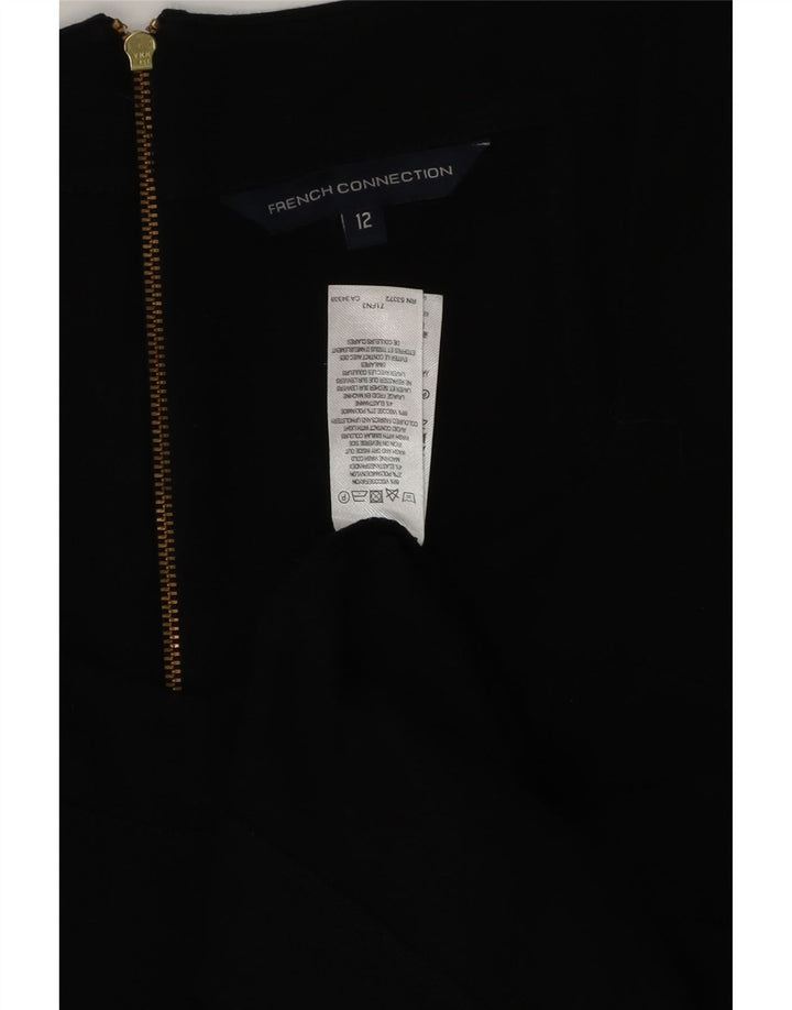 French Connection Robe fourreau pour femme UK 42 Medium Noir Viscose