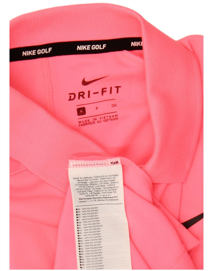 Nike Polo Dri Fit Homme Petit Rose Polyester