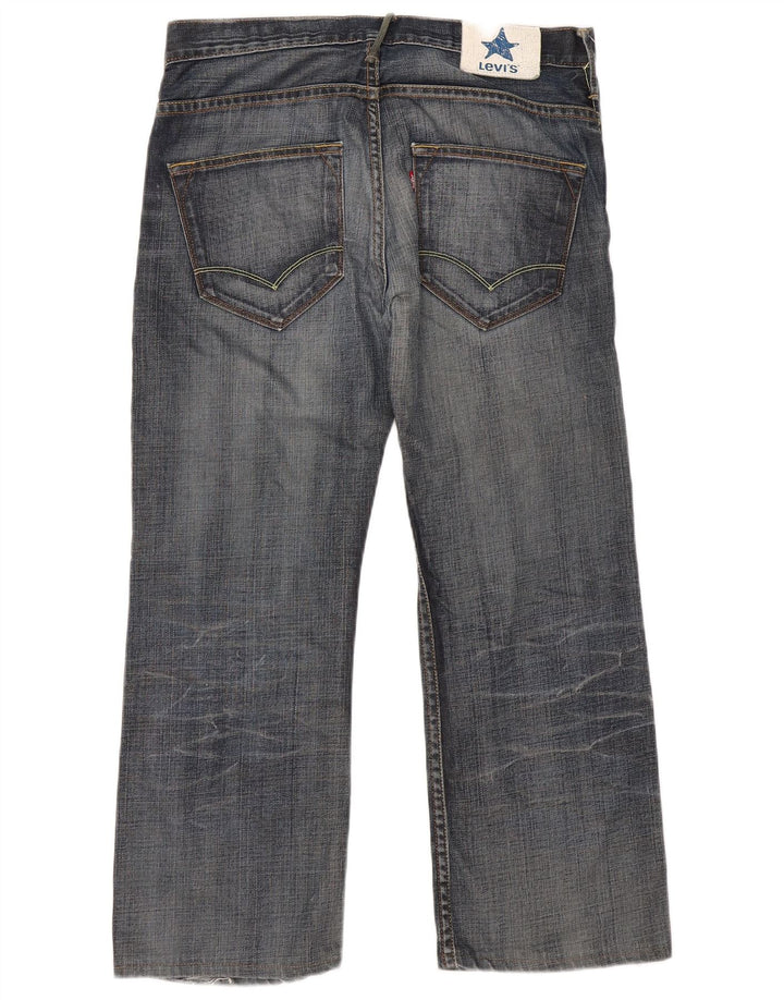 Levi's Jean Droit Homme W34 L26 Bleu Marine Coton