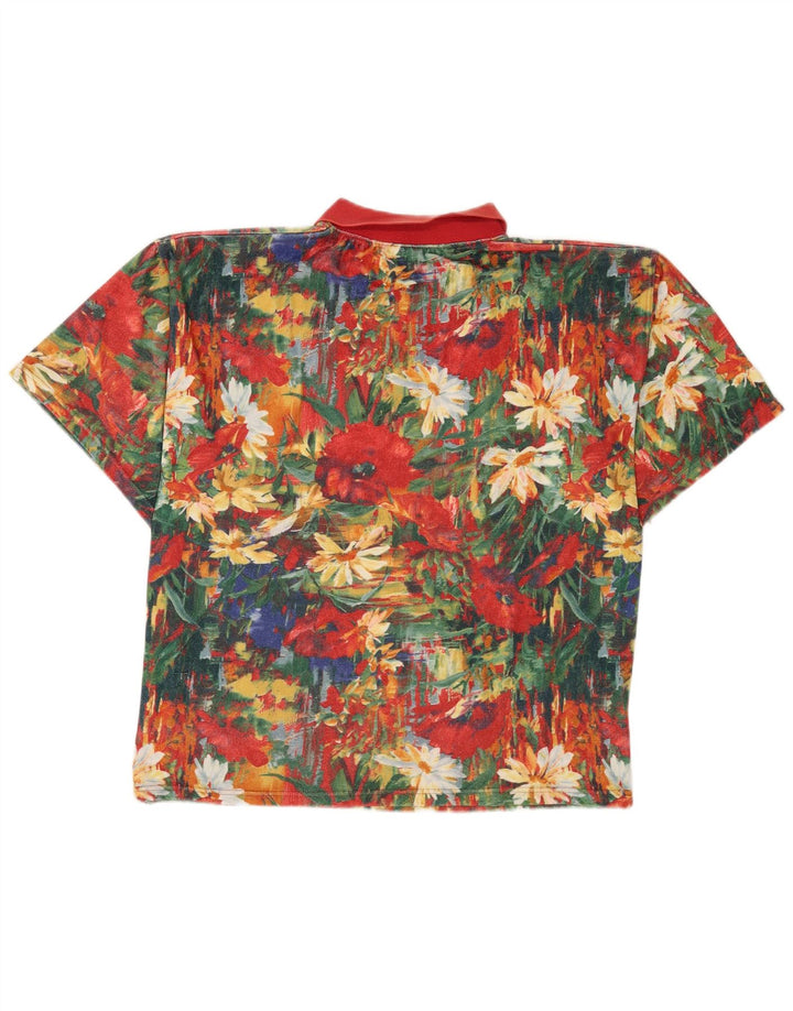 Polo Homme Vintage XL Multicolore Floral