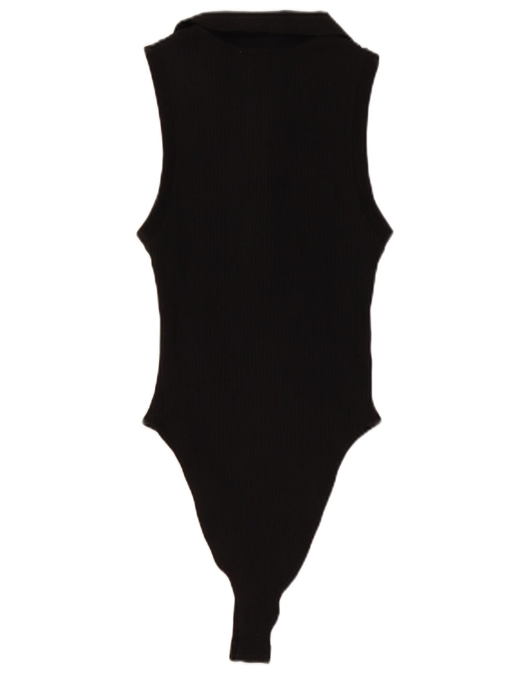 ZARA Womens Sleeveless Bodysuit UK 12 Medium Black