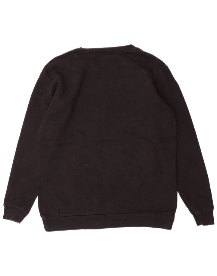 CALVIN KLEIN JEANS Sweat-shirt graphique pour homme Small Noir Coton