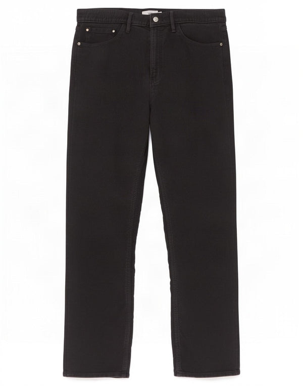 Marks & Spencer Pantalon décontracté droit pour homme W34 L31 Bleu marine Coton