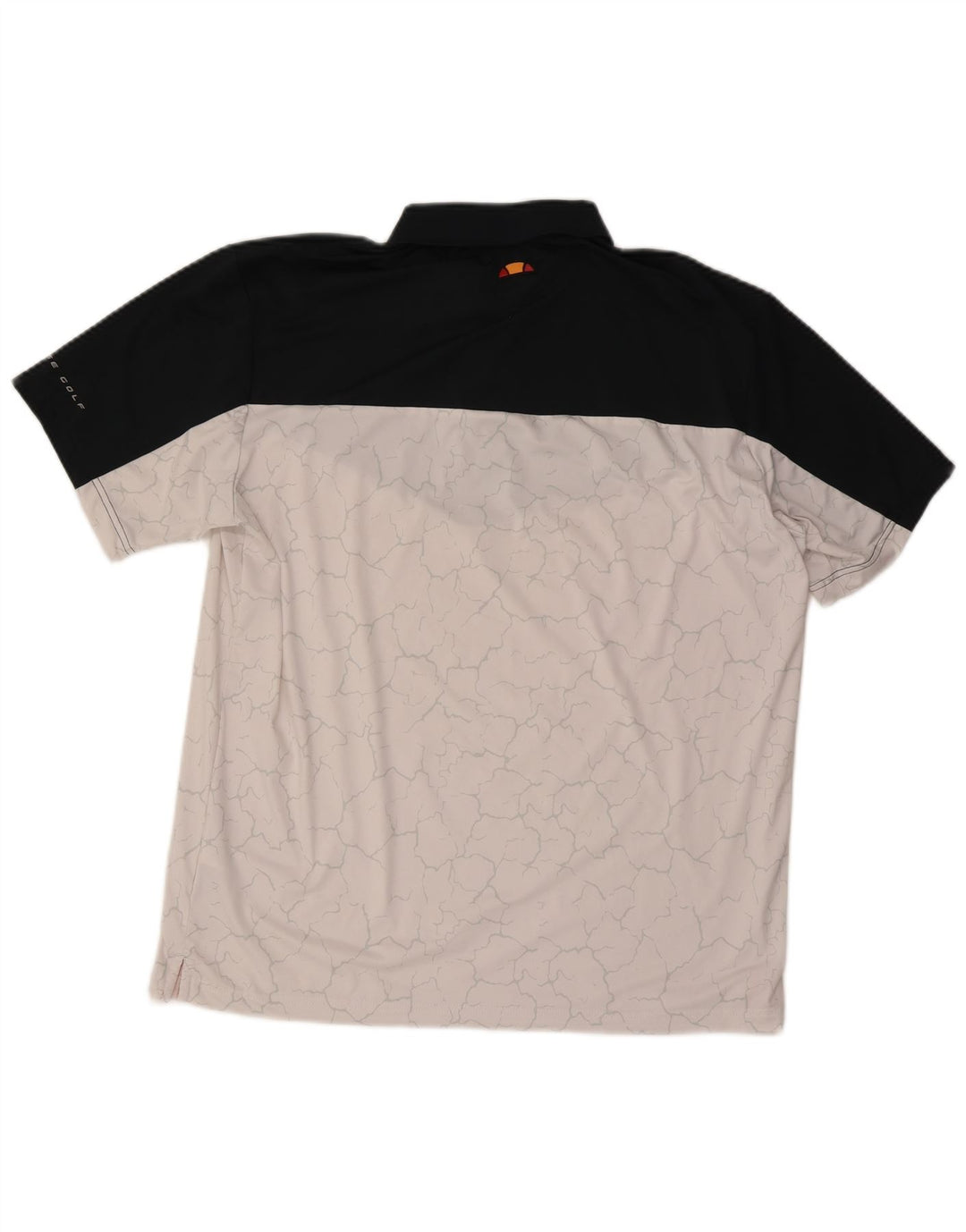 Ellesse Polo Homme XL Blanc Colorblock Polyester
