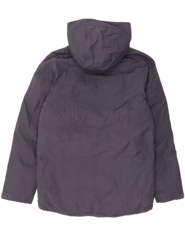 MOUNTAIN WAREHOUSE Mens Hooded Padded Jacket UK 38 Medium Navy Blue
