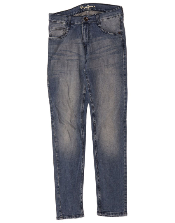 PEPE Jeans Femme Vapor Tapered W30 L31 Bleu Coton