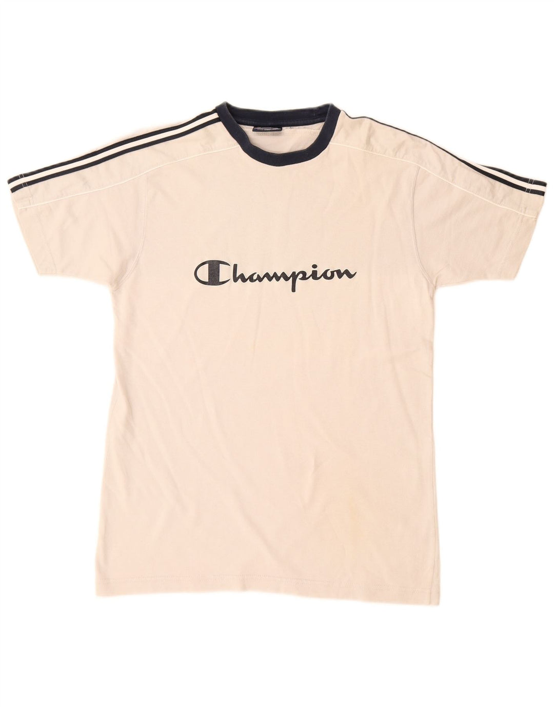 Champion T-Shirt Graphique Homme Petit Gris Coton