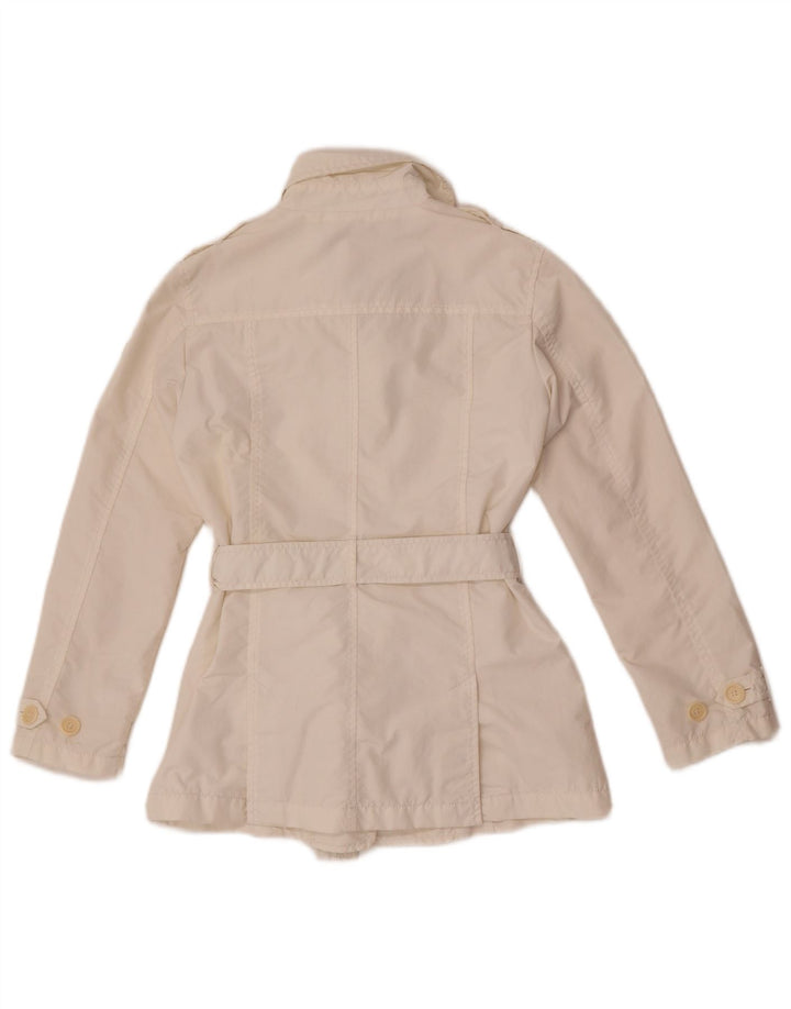 Woolrich Trench Fille 9-10 Ans Blanc
