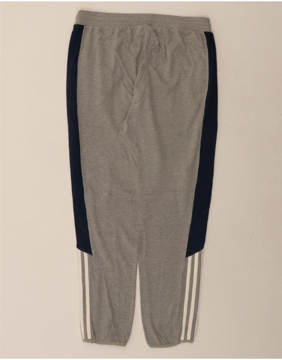 ADIDAS Pantalon de survêtement pour hommes XL Gris Colorblock Coton