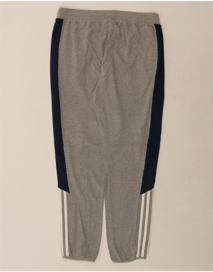 ADIDAS Pantalon de survêtement pour hommes XL Gris Colorblock Coton